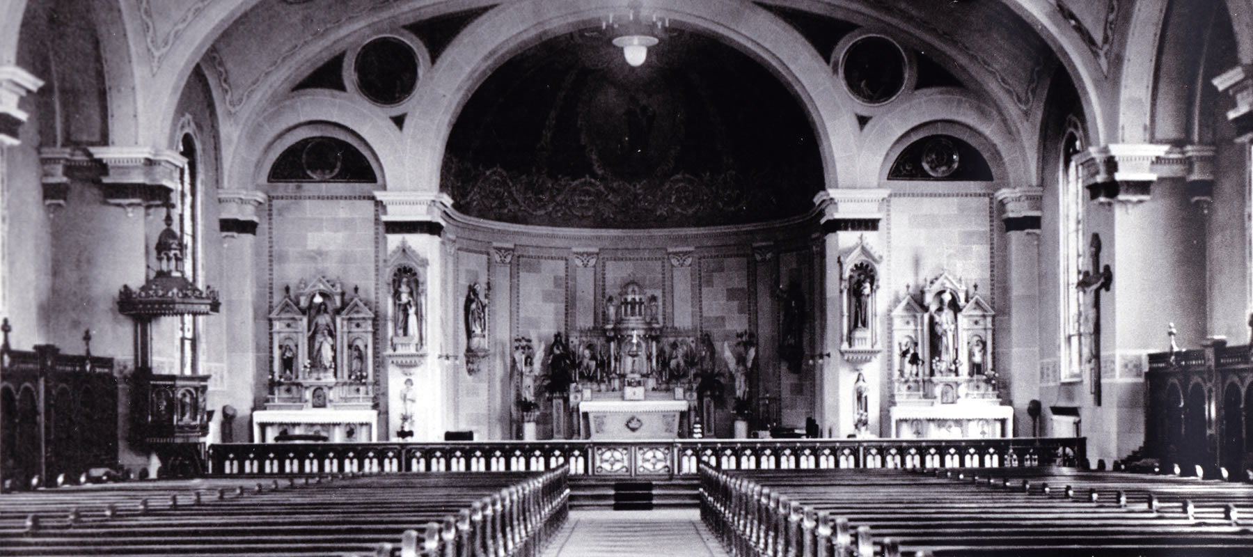 Interior of St Augustine Church Circa 1920s